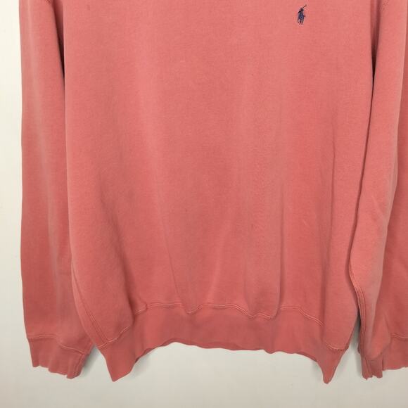 Vintage Polo Ralph Lauren Sweatshirt Pony Crewneck Flaws - Picture 3 of 16